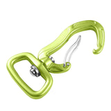 Maxbell Swivel Carabiner Dog Leash Harness Outdoor Camping Tool Home Locking Key Green