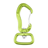 Maxbell Swivel Carabiner Dog Leash Harness Outdoor Camping Tool Home Locking Key Green
