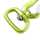 Maxbell Swivel Carabiner Dog Leash Harness Outdoor Camping Tool Home Locking Key Green