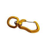 Maxbell 360° Rotating Swivel Carabiner Multifunctional Locking for Key Outdoor Home Aureate