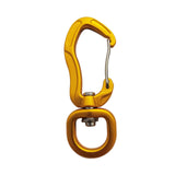 Maxbell 360° Rotating Swivel Carabiner Multifunctional Locking for Key Outdoor Home Aureate