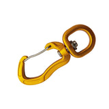 Maxbell 360° Rotating Swivel Carabiner Multifunctional Locking for Key Outdoor Home Aureate