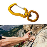 Maxbell 360° Rotating Swivel Carabiner Multifunctional Locking for Key Outdoor Home Aureate