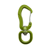 Maxbell 360° Rotating Swivel Carabiner Multifunctional Locking for Key Outdoor Home Green