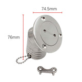 Maxbell Marine Boat Deck Fill/Filler Stainless Steel for Yacht Accessories