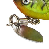 Maxbell Soft Fishing Lure Tackle Diving Mini for Trout Saltwater and Freshwater Black Green