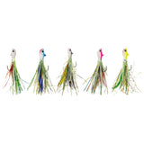 Maxbell Luminous Lifelike Squid Skirt Lure Sea Fishing Tackle Glow Fishing Bait Hook White