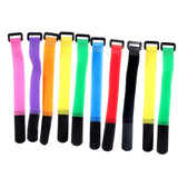 Maxbell 10Pcs Fishing Rod Tie Holders Wire Ties Hook Home Hoses Data Centers