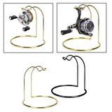 Maxbell Fishing Reel Display Stand Portable Stainless Steel Fishing Wheel Bracket Aureate