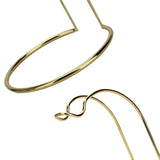 Maxbell Fishing Reel Display Stand Portable Stainless Steel Fishing Wheel Bracket Aureate