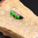 Maxbell Lifelike Ladybug Fly Lure Durable Hooks Sturdy for Streams Fishing Outdoor 12 Piece