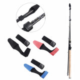 Maxbell Elastic Fishing Rod Tip Cover and Tie Guard Fastening Strap Kit Glove Case