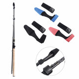 Maxbell Elastic Fishing Rod Tip Cover and Tie Guard Fastening Strap Kit Glove Case