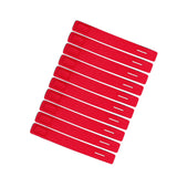 Maxbell 10Pcs Fishing Rod Belt Elastic for Fly Rods Fishing Rod Storage and Carrying Red