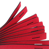 Maxbell 10Pcs Fishing Rod Belt Elastic for Fly Rods Fishing Rod Storage and Carrying Red