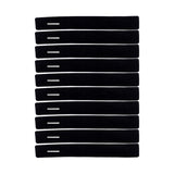 Maxbell 10Pcs Fishing Rod Belt Elastic for Fly Rods Fishing Rod Storage and Carrying Black