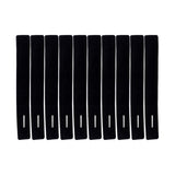 Maxbell 10Pcs Fishing Rod Belt Elastic for Fly Rods Fishing Rod Storage and Carrying Black