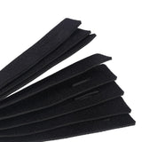 Maxbell 10Pcs Fishing Rod Belt Elastic for Fly Rods Fishing Rod Storage and Carrying Black