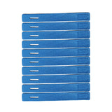 Maxbell 10Pcs Fishing Rod Belt Elastic for Fly Rods Fishing Rod Storage and Carrying Blue