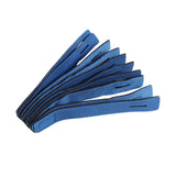 Maxbell 10Pcs Fishing Rod Belt Elastic for Fly Rods Fishing Rod Storage and Carrying Blue