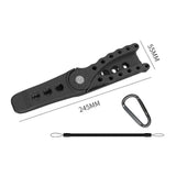 Maxbell Fish Grip Fishing Plier Fish Holder Fishing Tool Grabber Fishing Controller black