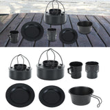 Maxbell Outdoor Tea Coffee Pot Teapot Camping Kettle for Hiking Barbecue Backpacking 0.9L 14.5x6cm