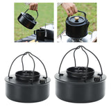 Maxbell Outdoor Tea Coffee Pot Teapot Camping Kettle for Hiking Barbecue Backpacking 0.9L 14.5x6cm