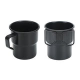 Maxbell Portable Outdoor Tea Coffee Mug Cookware Camping Cup for Fishing Backpacking Non Foldable Handle