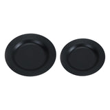 Maxbell Round Tableware Plate Dinner Cookware Camping Dish for Fishing Picnic Indoor 22.3cmx22.3cm