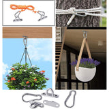Maxbell Pad Eye Plate Portable Swing Mount Hook Sturdy for Home Use Boat Accessories Quantity 5