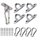 Maxbell Pad Eye Plate Portable Swing Mount Hook Sturdy for Home Use Boat Accessories Quantity 4