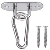 Maxbell Pad Eye Plate Portable Swing Mount Hook Sturdy for Home Use Boat Accessories Quantity 4