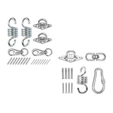 Maxbell Hammock Chair Hanging Kit Hardware Hook Stainless Steel for Yoga Swings 2pcs pad eye