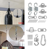 Maxbell Hammock Chair Hanging Kit Hardware Hook Stainless Steel for Yoga Swings 2pcs pad eye