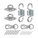 Maxbell Hammock Chair Hanging Kit Hardware Hook Stainless Steel for Yoga Swings 2pcs pad eye
