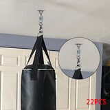 Maxbell Hammock Chair Hanging Kit Hardware Hook Stainless Steel for Yoga Swings 2pcs pad eye