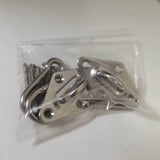 Maxbell Pad Eye Plate Swing Hook for Boat Accessories Decking Rope Fitting Home Use StyleD