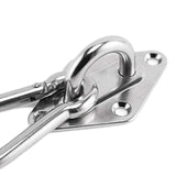 Maxbell Pad Eye Plate Swing Hook for Boat Accessories Decking Rope Fitting Home Use StyleD