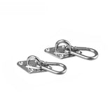 Maxbell Pad Eye Plate Swing Hook for Boat Accessories Decking Rope Fitting Home Use StyleD