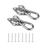 Maxbell Pad Eye Plate Swing Hook for Boat Accessories Decking Rope Fitting Home Use StyleD