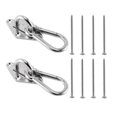 Maxbell Pad Eye Plate Swing Hook for Boat Accessories Decking Rope Fitting Home Use StyleD
