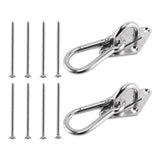 Maxbell Pad Eye Plate Swing Hook for Boat Accessories Decking Rope Fitting Home Use StyleD