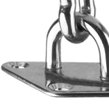 Maxbell Pad Eye Plate Swing Hook for Boat Accessories Decking Rope Fitting Home Use StyleE