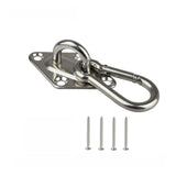 Maxbell Pad Eye Plate Swing Hook for Boat Accessories Decking Rope Fitting Home Use StyleE
