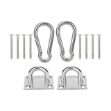 Maxbell Ceiling Anchor Buckle Wall Mounted Swing Hangers Pad Eye Plate for Swings