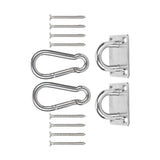 Maxbell Ceiling Anchor Buckle Wall Mounted Swing Hangers Pad Eye Plate for Swings