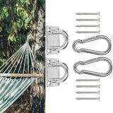 Maxbell Ceiling Anchor Buckle Wall Mounted Swing Hangers Pad Eye Plate for Swings
