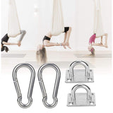 Maxbell Ceiling Anchor Buckle Wall Mounted Swing Hangers Pad Eye Plate for Swings