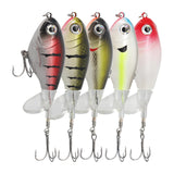 Maxbell 5x Fishing Lures Propeller Tail Swimbaits Hard Baits for Saltwater