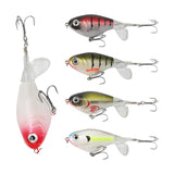 Maxbell 5x Fishing Lures Propeller Tail Swimbaits Hard Baits for Saltwater